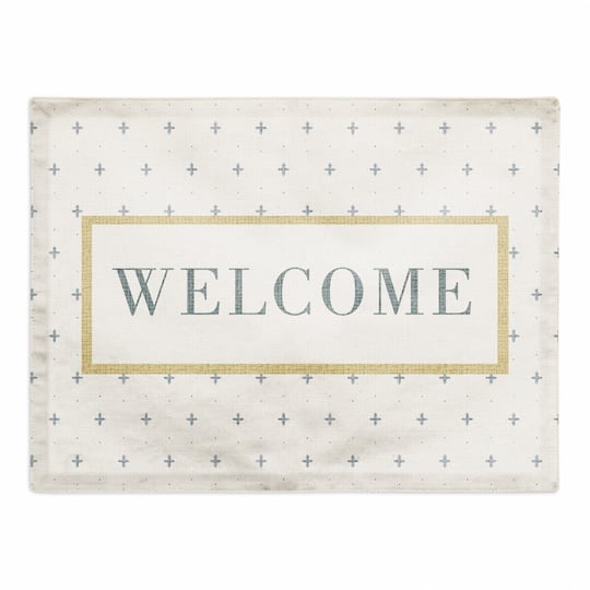 Welcome Plus Cotton Twill Placemat